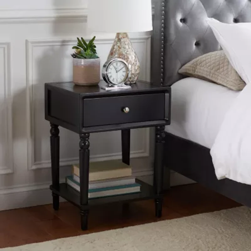 Siobhan 1 Drawer Storage End Table