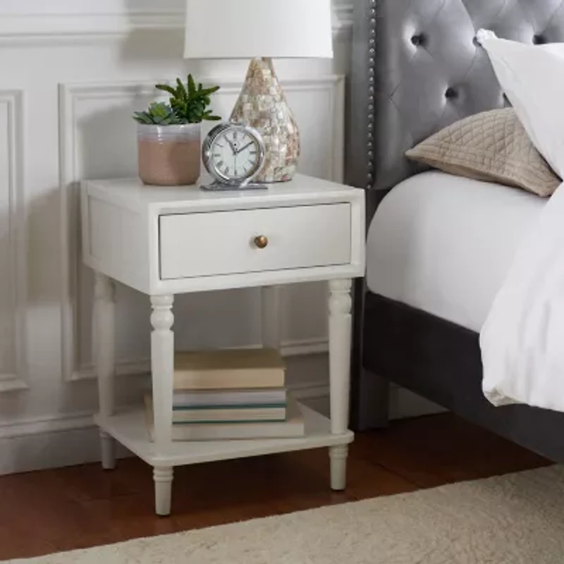 Siobhan 1 Drawer Storage End Table