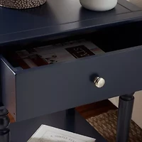 Siobhan 1 Drawer Storage End Table