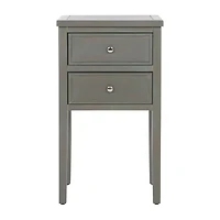 Toby 2 Drawer Storage End Table