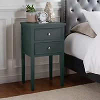 Toby 2 Drawer Storage End Table