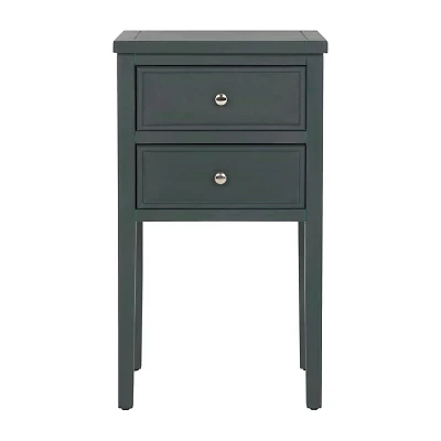 Toby 2 Drawer Storage End Table