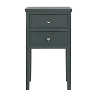 Toby 2 Drawer Storage End Table