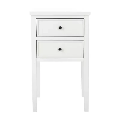 Toby 2 Drawer Storage End Table
