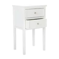 Toby 2 Drawer Storage End Table