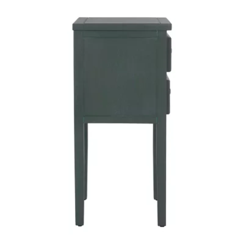 Toby 2 Drawer Storage End Table