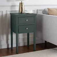 Toby 2 Drawer Storage End Table