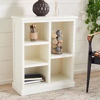 Safavieh Maralah Storage Wood 5-Shelf Cube Unit Bookshelf