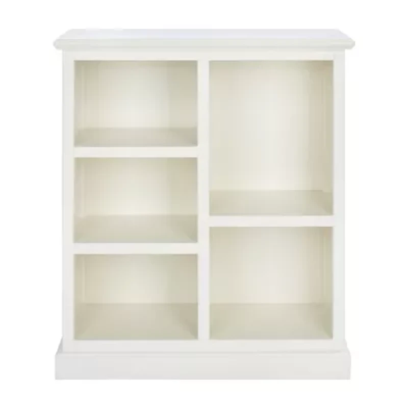 Maralah Storage Wood 5-Shelf Cube Unit Bookshelf