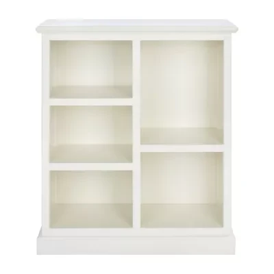 Maralah Storage Wood 5-Shelf Cube Unit Bookshelf