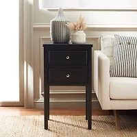 Toby 2 Drawer Storage End Table