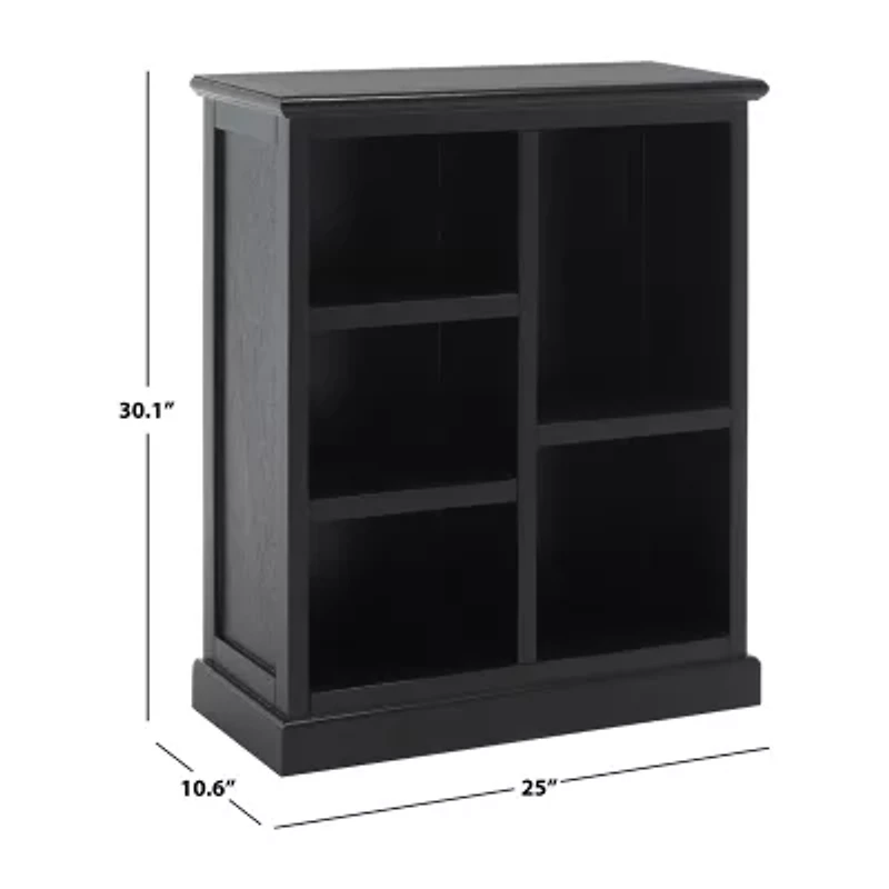 Maralah Storage Wood 5-Shelf Cube Unit Bookshelf