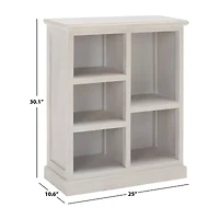 Safavieh Maralah Storage Wood 5-Shelf Cube Unit Bookshelf