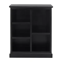 Maralah Storage Wood 5-Shelf Cube Unit Bookshelf