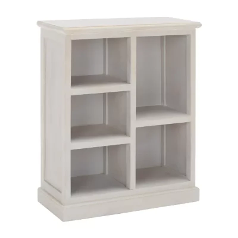 Safavieh Maralah Storage Wood 5-Shelf Cube Unit Bookshelf