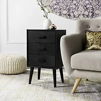 Pomona 3 Drawer Storage End Table
