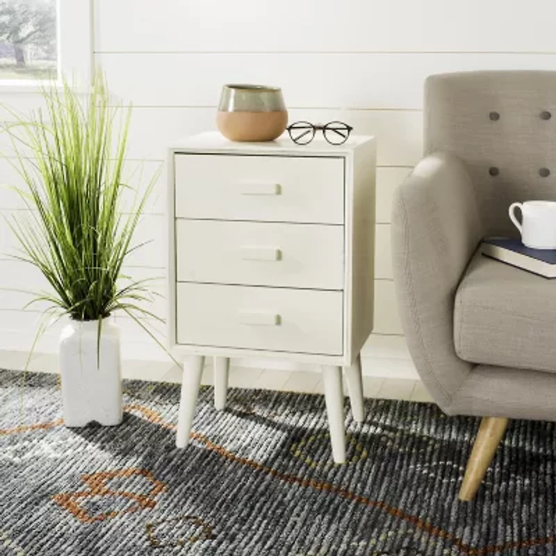 Pomona 3 Drawer Storage End Table