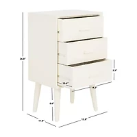 Pomona 3 Drawer Storage End Table