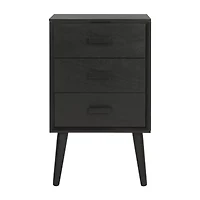 Pomona 3 Drawer Storage End Table
