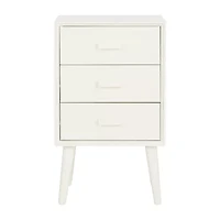 Pomona 3 Drawer Storage End Table