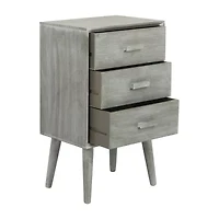 Pomona 3 Drawer Storage End Table