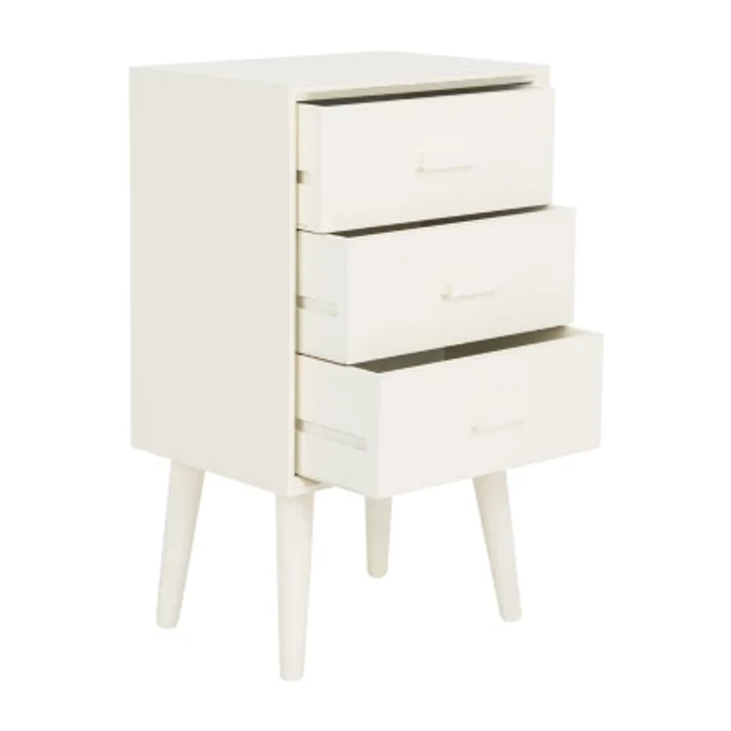 Pomona 3 Drawer Storage End Table