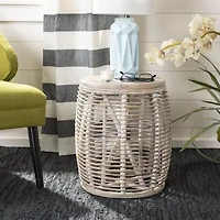 Maui Wipeable Surface End Table