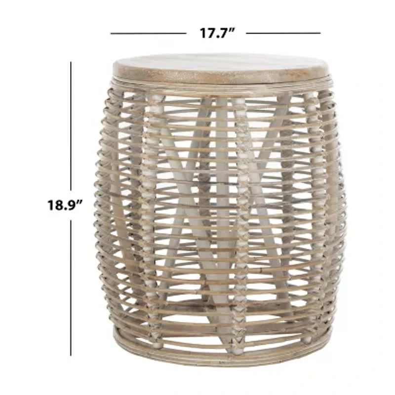 Maui Wipeable Surface End Table