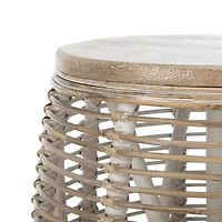Maui Wipeable Surface End Table