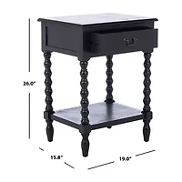 Athena Storage 1-Drawer End Table