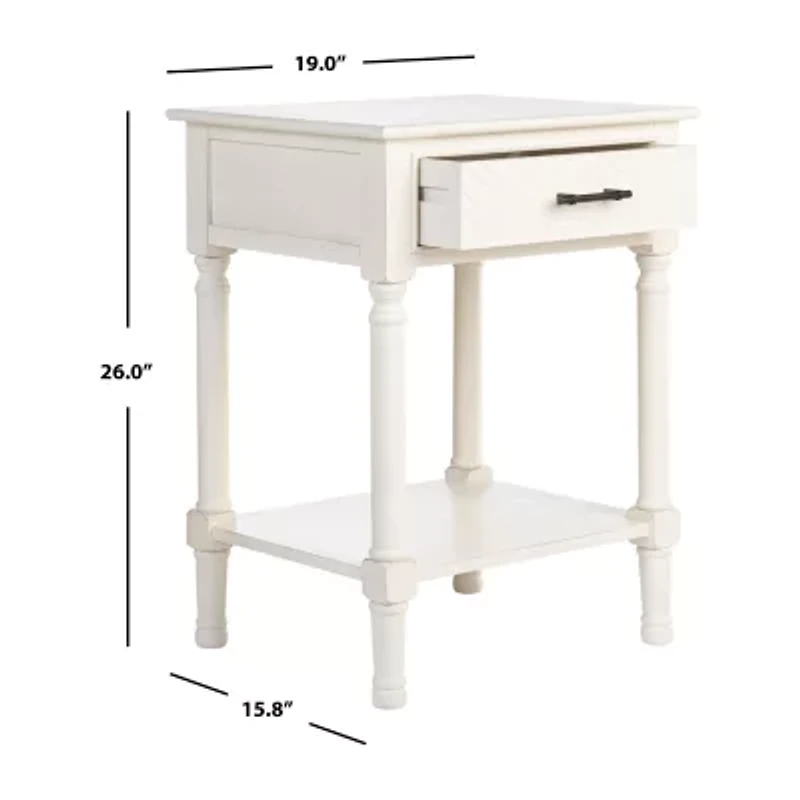 Safavieh Peyton Storage 1-Drawer End Table
