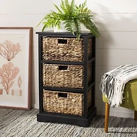 Safavieh Halle Storage 3-Drawer End Table