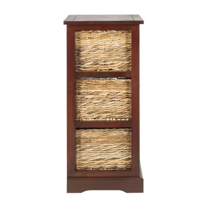 Halle Storage 3-Drawer End Table