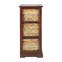 Halle Storage 3-Drawer End Table