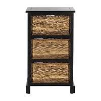 Safavieh Halle Storage 3-Drawer End Table