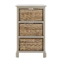 Safavieh Halle Storage 3-Drawer End Table