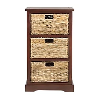 Halle Storage 3-Drawer End Table