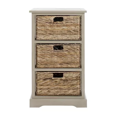 Safavieh Halle Storage 3-Drawer End Table