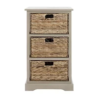 Safavieh Halle Storage 3-Drawer End Table