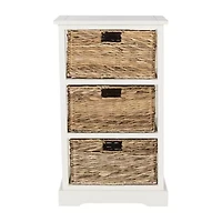 Safavieh Halle Storage 3-Drawer End Table