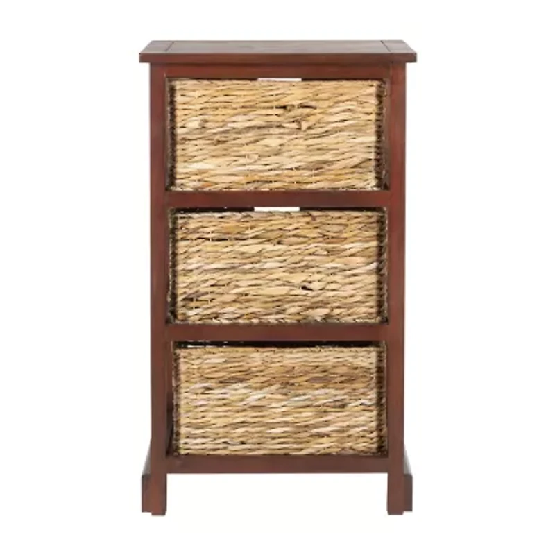 Halle Storage 3-Drawer End Table