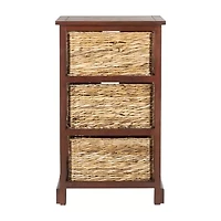 Halle Storage 3-Drawer End Table