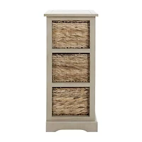 Safavieh Halle Storage 3-Drawer End Table