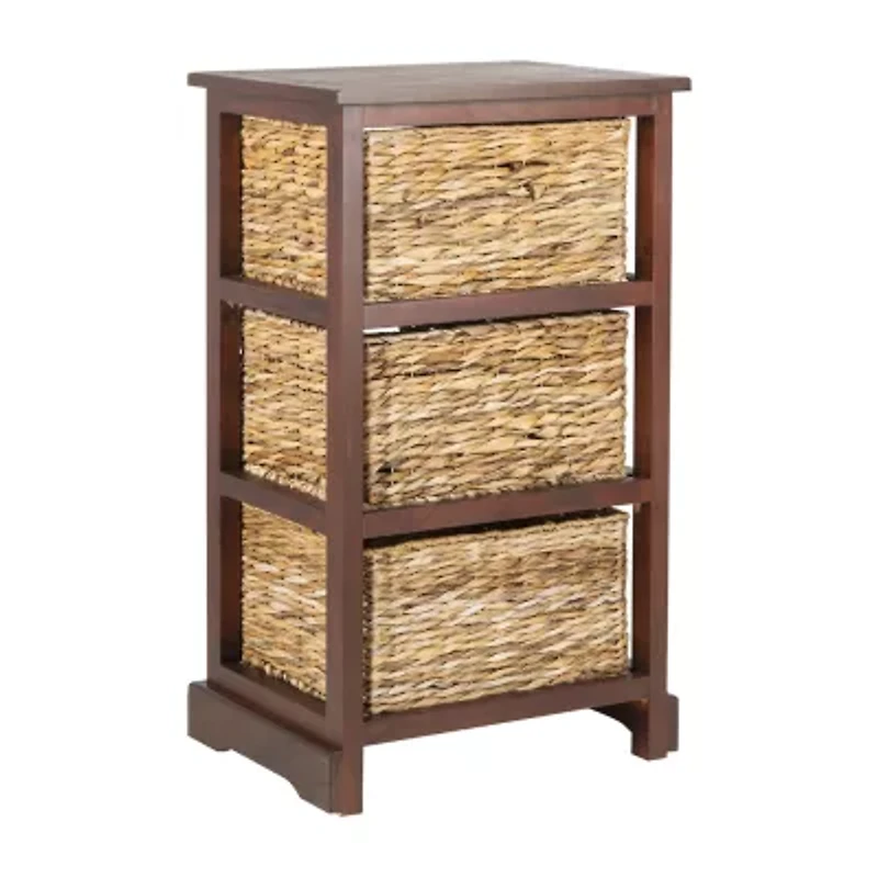 Halle Storage 3-Drawer End Table