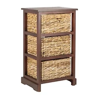Halle Storage 3-Drawer End Table