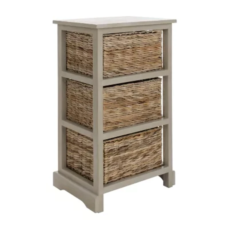 Safavieh Halle Storage 3-Drawer End Table