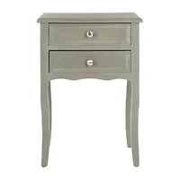 Lori Storage 2-Drawer End Table
