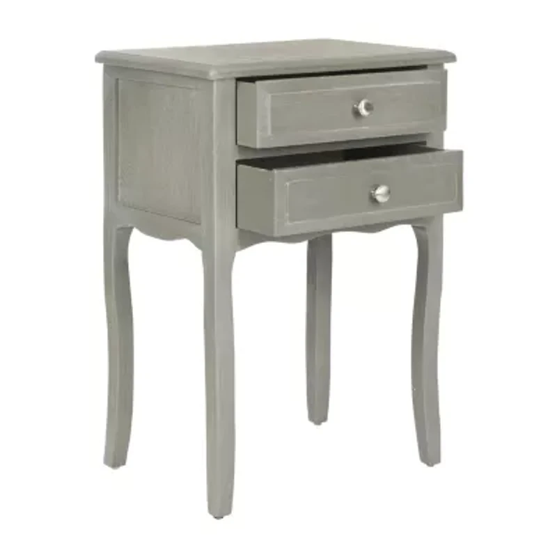 Lori Storage 2-Drawer End Table