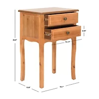 Safavieh Lori Storage 2-Drawer End Table