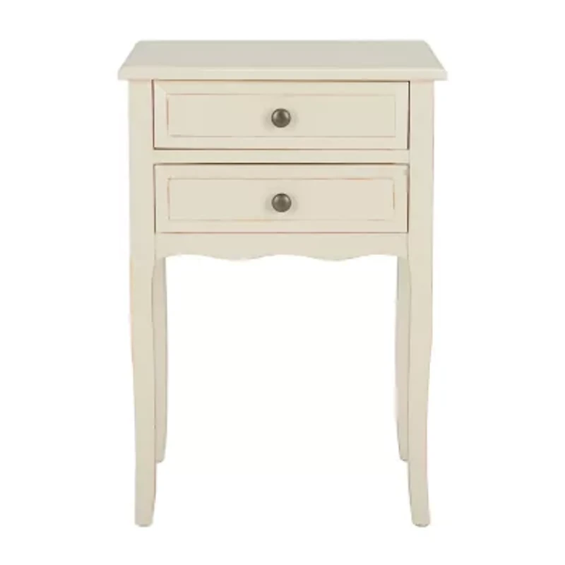 Lori Storage 2-Drawer End Table